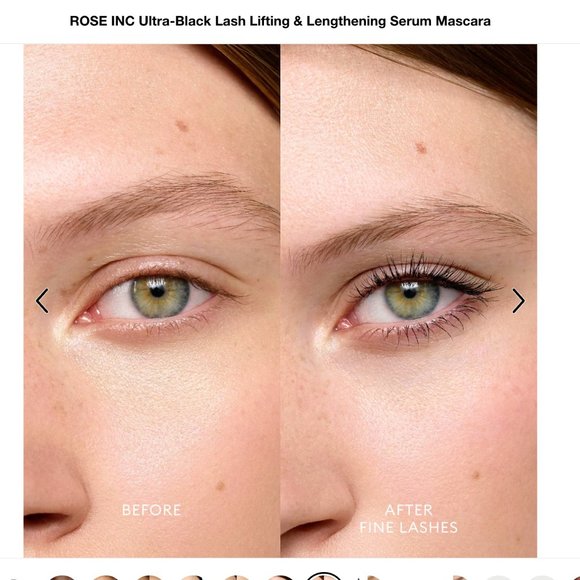 🌷New🌷ROSE INC Ultra-Black Lash Lifting & Lengthening Serum Mascara - Picture 5 of 15